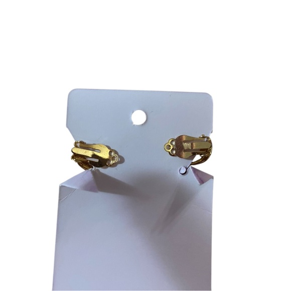 Fashion clip earrings like new - Picture 3 of 4